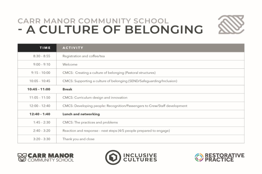 Carr Manor Community School - A Culture of Belonging