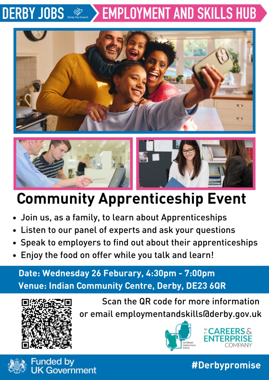 Community Apprenticeship Event Poster